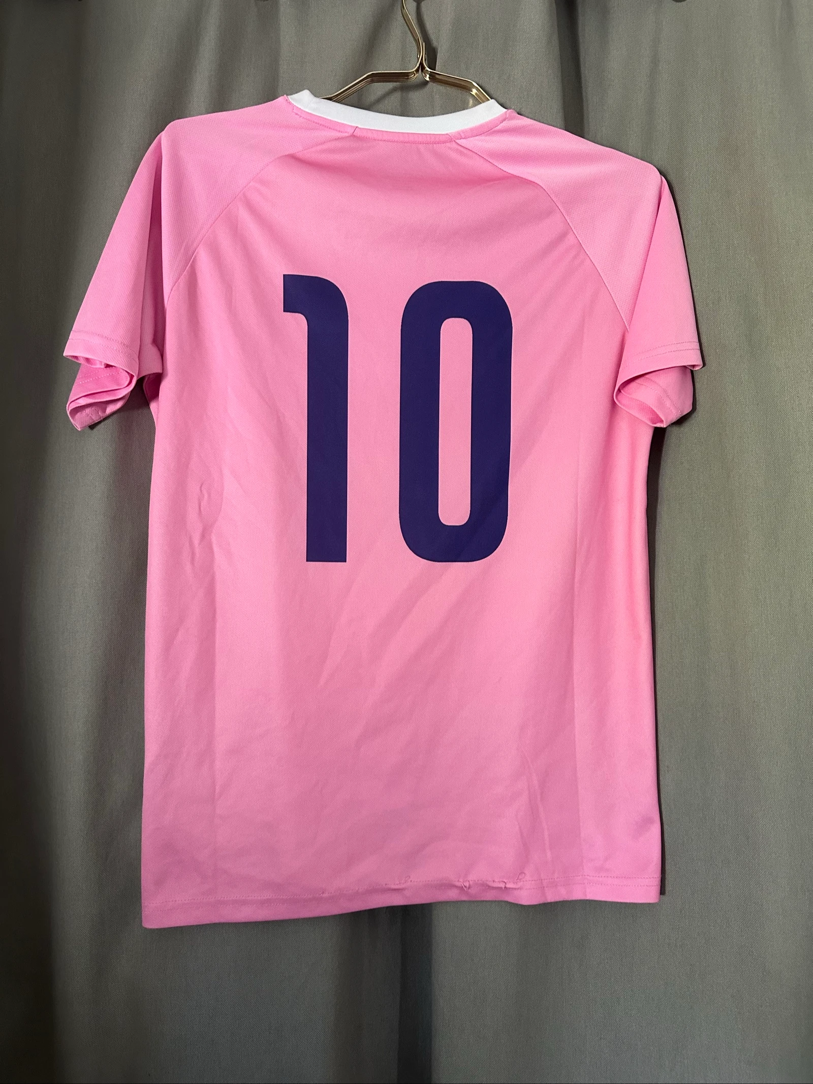 Camiseta de fútbol infantil H&M rosa “Championship” n°10 – photo 2